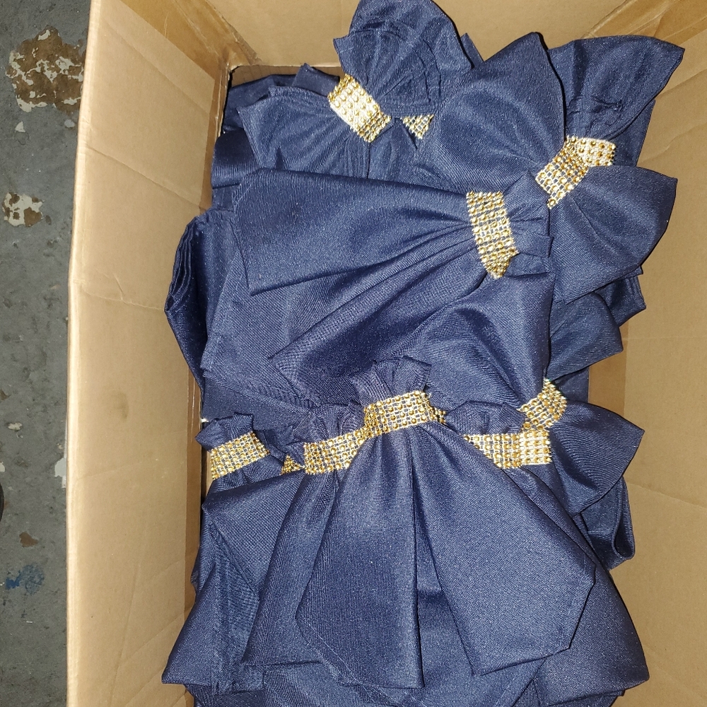 Navy napkins